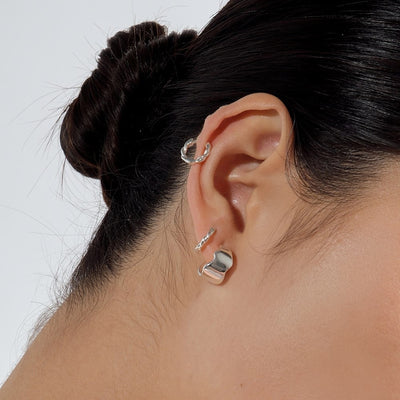 Motion Hoop Earrings