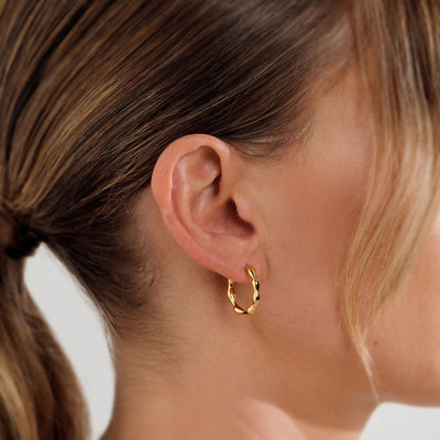 Organica Hoop Earrings