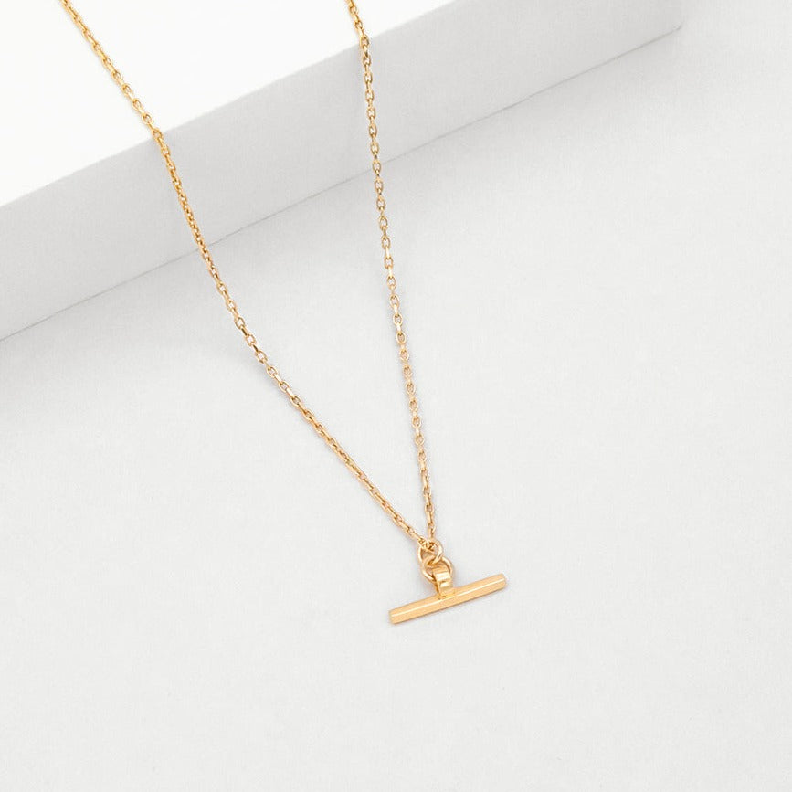 Valentina T-Bar Necklace