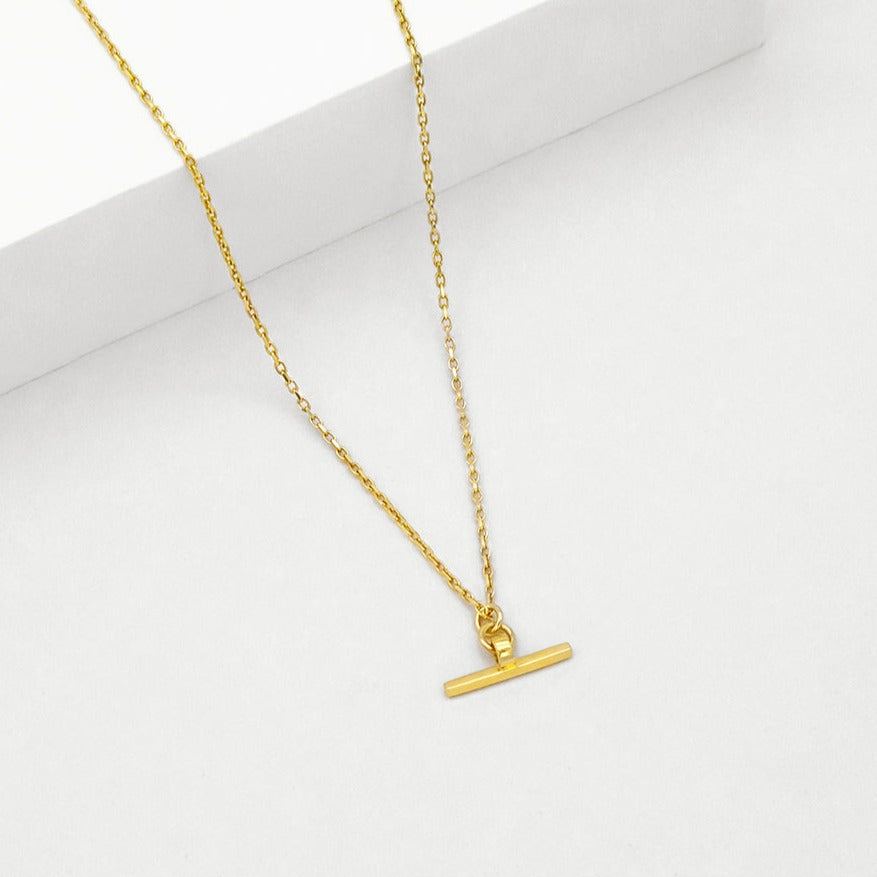 Valentina T-Bar Necklace