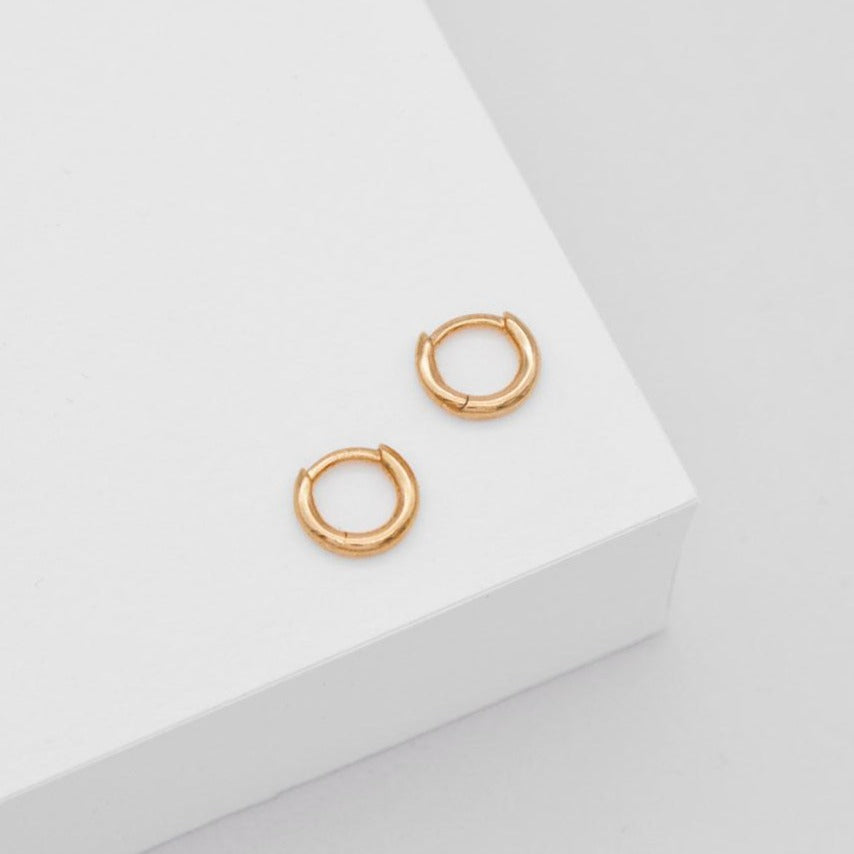Mini Huggie Earrings Linda Tahija Jewellery
